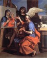 バロック様式の聖母グエルチーノの絵画を展示する聖ルカ